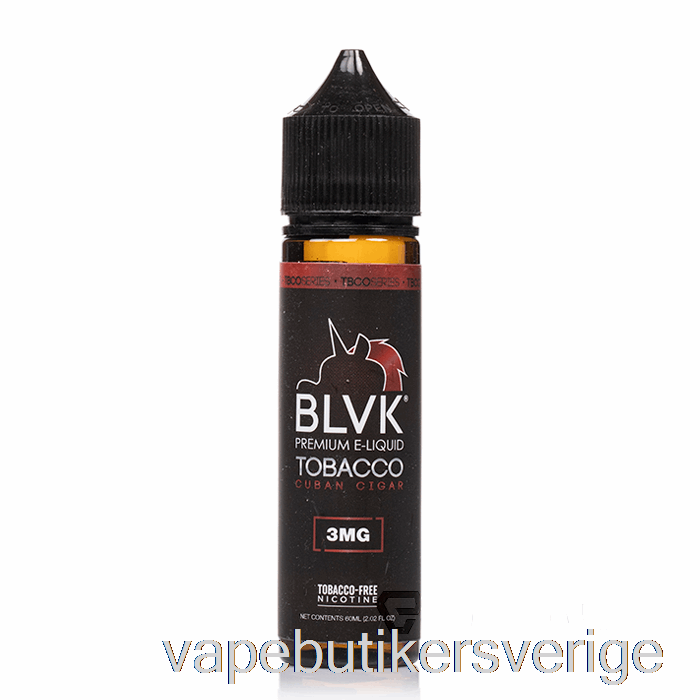 Vape Sverige Kubansk Cigarr - Blvk - 60ml 6mg